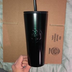 Starbucks Black/Green Tumbler